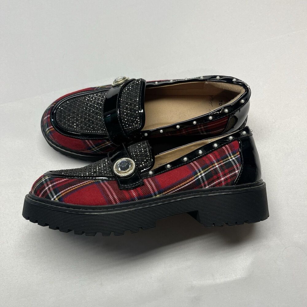 Betsey Johnson X torrid Plaid Buckle Loafers - Picture 3 of 8